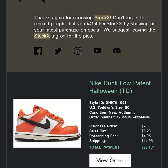 Nike Dunk “Halloween”